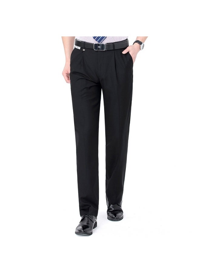 Shougu Men's Fashionable Casual Business Suit Pants  - Image 1