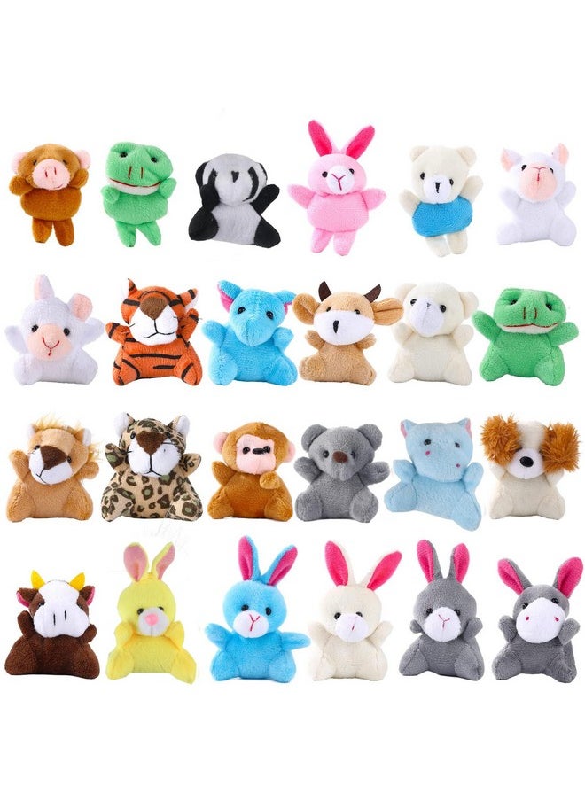 ThinkMax ThinkMax 24 pcs Easter Eggs Filled with Mini Plush Animals Toy for Basket Stuffers/Fillers, Hunt, Party Favor  - Image 2
