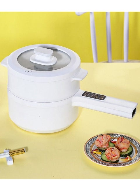 Stainless Steel Electric Food Steamer Multi Layer Cooker with Timer
