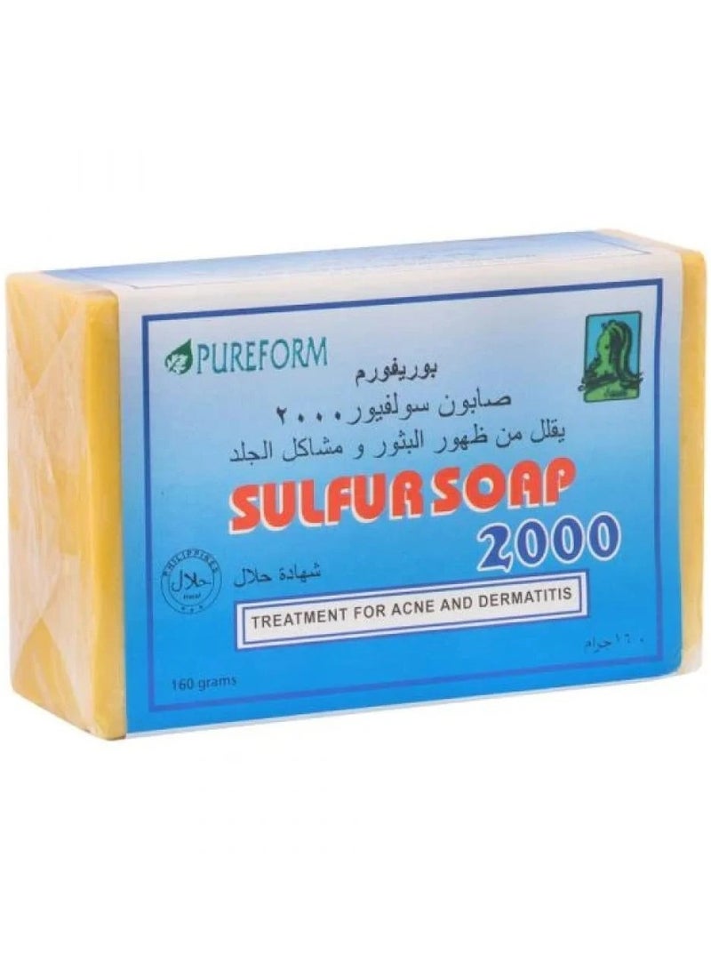 PUREFORM Sulfur soap 2000 160 grams