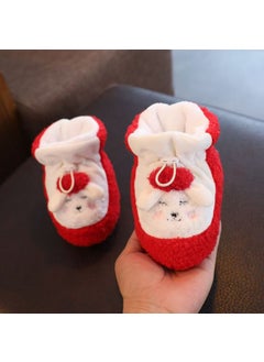 Cozy Velvet Baby Booties for WinterRed ear sheep upgrade thickening (winter plus Velvet) Red ear sheep upgrade thickening (winter plus Velvet)