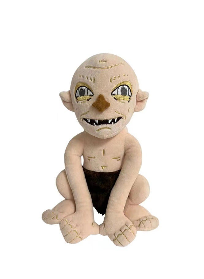 The  Rings Gollum Plush Toy | Hobbit Movie Merchandise Doll | 23cm | Perfect for Collecting and Gifting  - Image 2