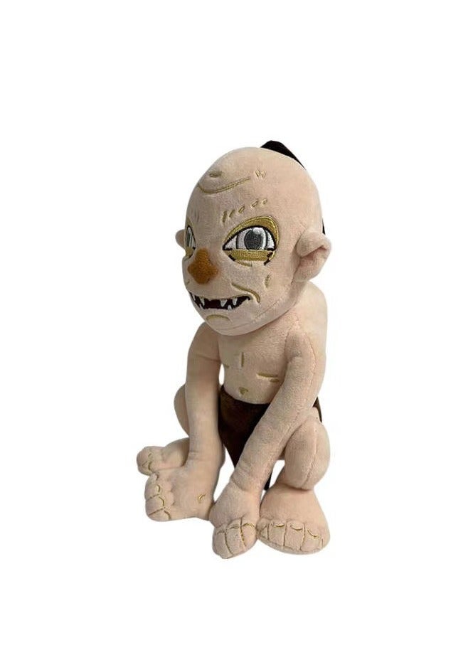 The  Rings Gollum Plush Toy | Hobbit Movie Merchandise Doll | 23cm | Perfect for Collecting and Gifting  - Image 3