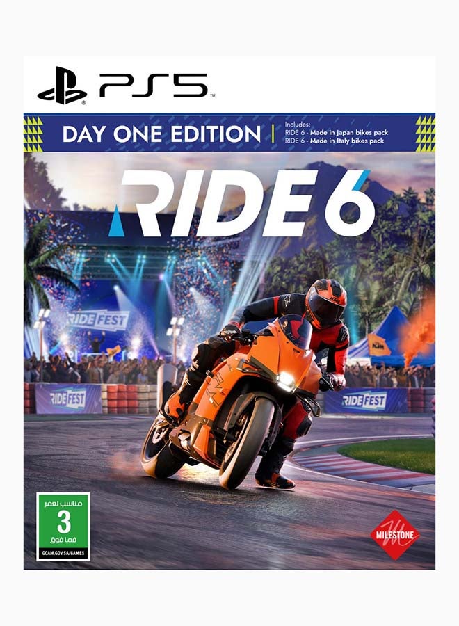 Milestone Ride 6 Day 1 Edition PS5 GCAM - playstation_5_ps5 - Image 1