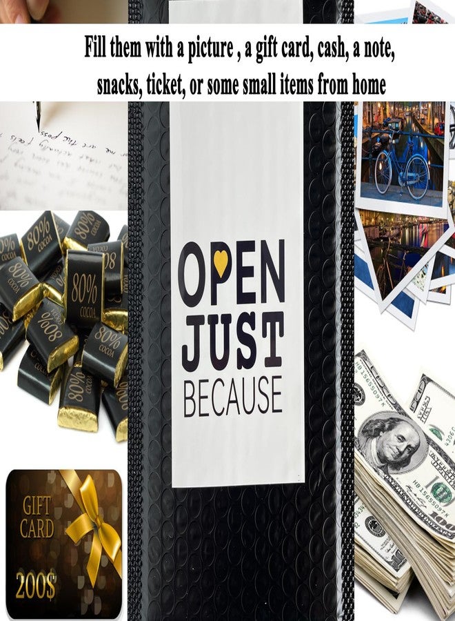 PHAWNGU Open When Envelopes for College Student, College Daughter Son Gift, University Gifts, College Gifts, Leaving Home Gift, Going Away to College Gifts – 6 Pack Black - Image 4