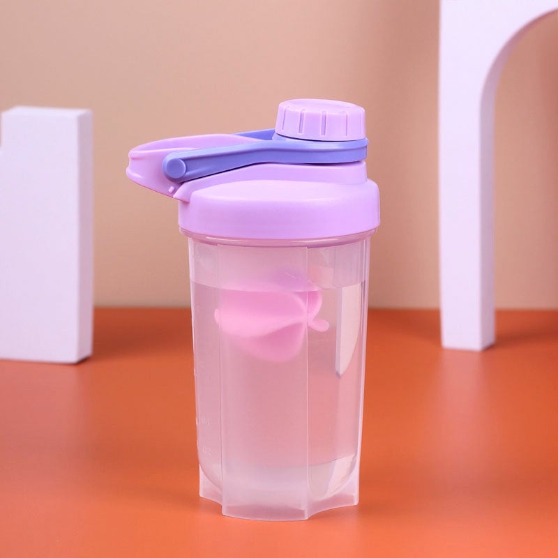 YL 500ML Plastic Cup with Seal, Fitness Water Bottle, Sports Shaker with  Handle - Image 1