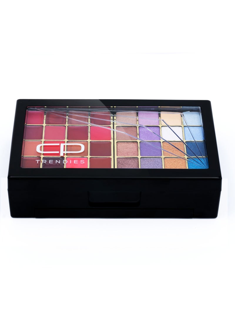 سي بي ترينديز مجموعة مكياج 82 - إيليجانت - التيميت كولور - حزمة هدايا للنساء/الفتيات | مجموعة مكياج الكل في واحد - Image 3