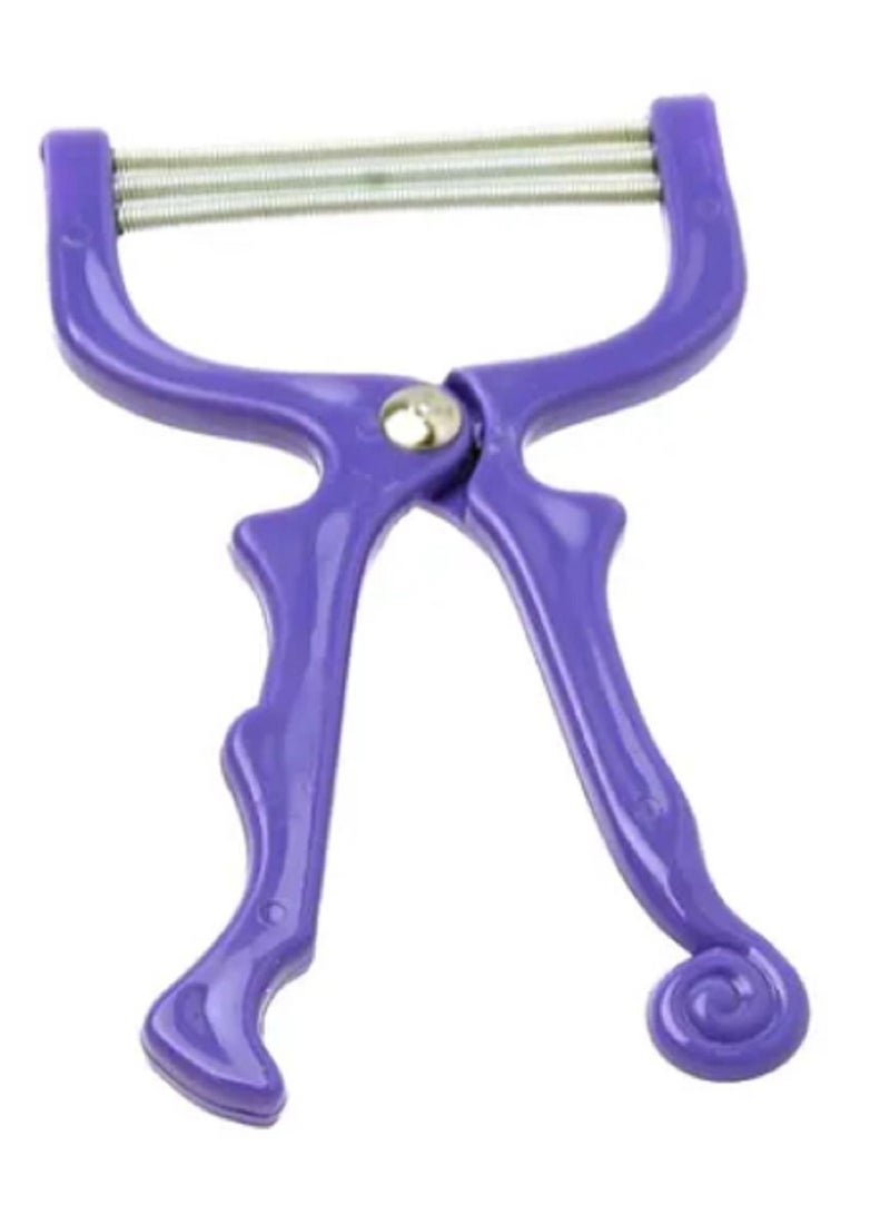 AMM Manual Face Hair Removal Tool Purple/Silver - Image 3