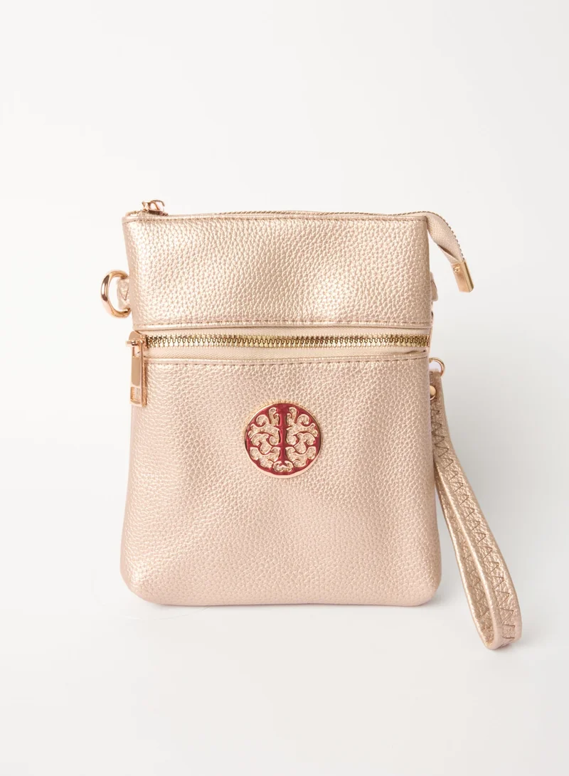 Blue Vanilla Cross Body Pouch Bag