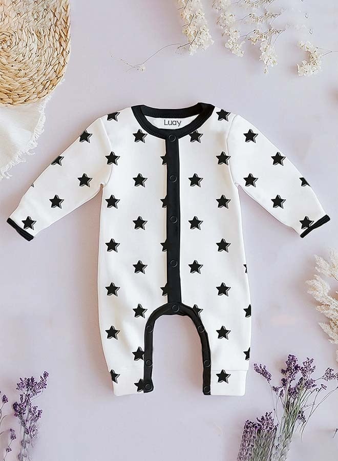 LUAY 100% Cotton Full Sleeves Baby Romper,Sleepsuit for Baby Girls & Boys _(Pack of 2) - Image 4