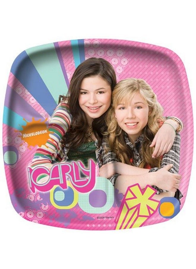 Factory Card and Party Outlet - Icarly Dessert Plates 8Ct - Image 1