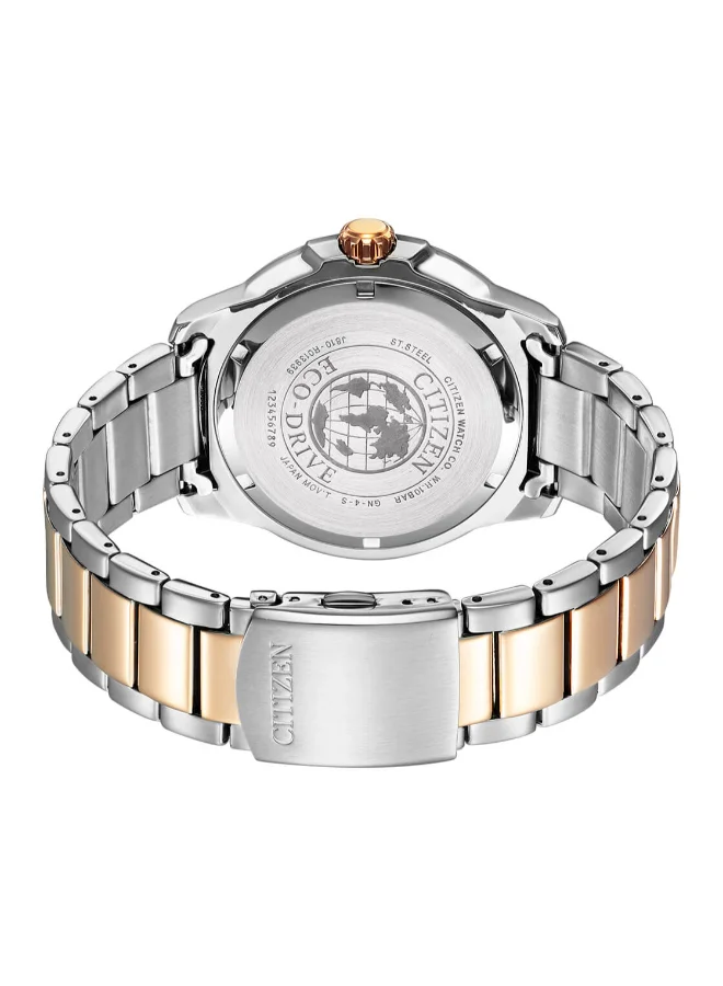 CITIZEN  Men's Stainless Steel with Two-Tone Rose Gold Plating Strap Analog Watch AW1524-84E - 47 mm for Men | Best Price UAE