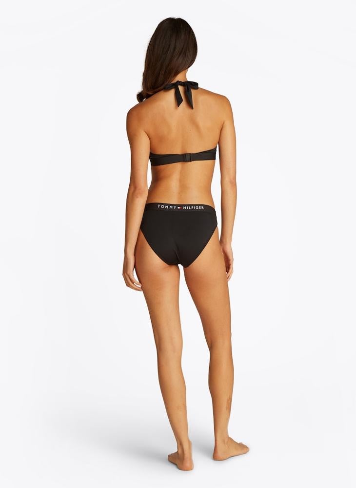 TOMMY HILFIGER Logo High Leg Bikini Bottom  - Image 2
