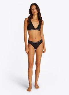 TOMMY HILFIGER Logo High Leg Bikini Bottom  - Image 3