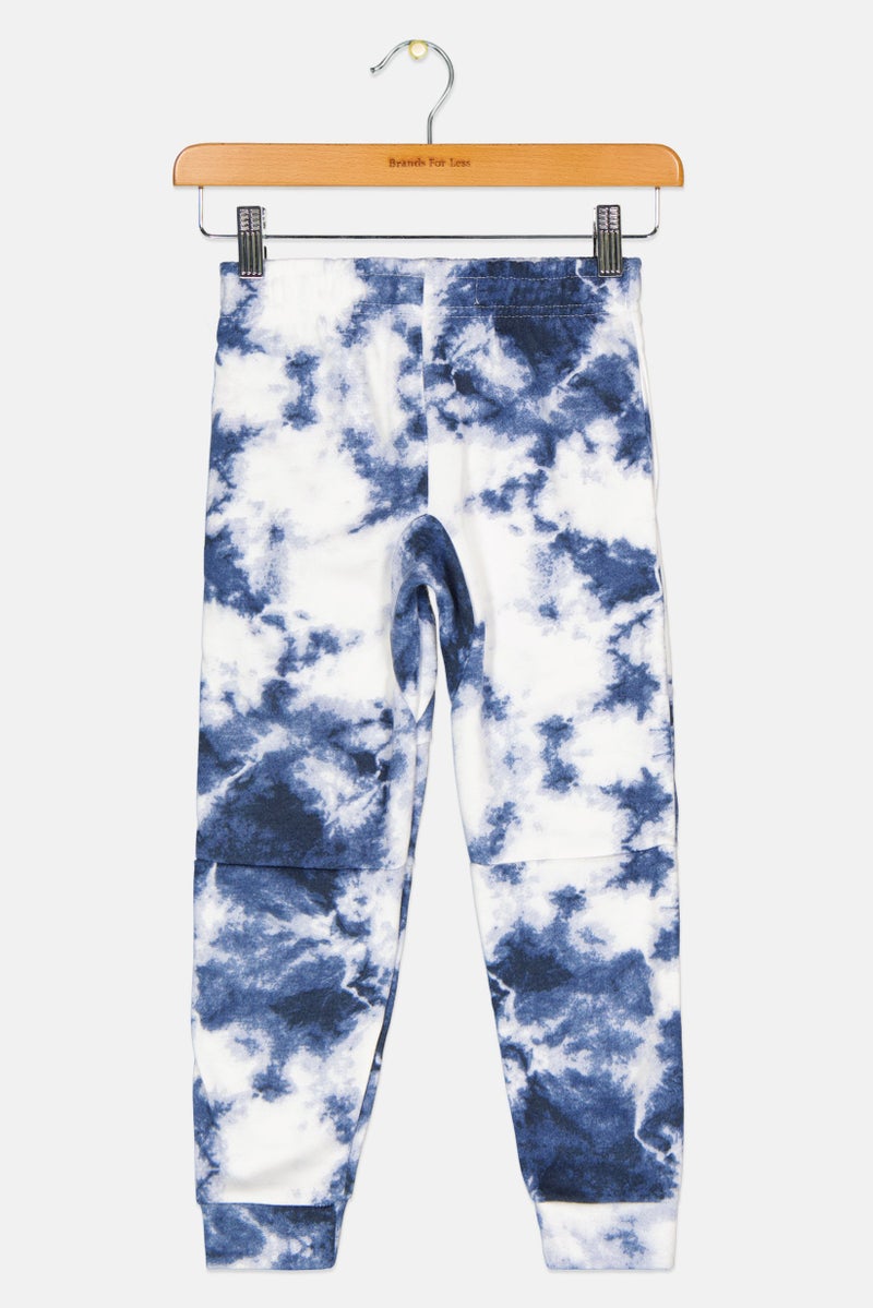 brooklyn Kids Boy Pull On Tie-Dye Jogger Pants, Multicolor  - Image 2
