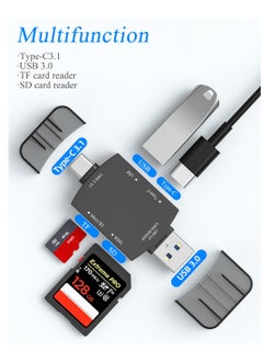 Excefore SD Card Reader, USB C Memory Card Reader - Universal USB Card Reader for  iPhone15/IPad/MacBook/Laptop/PC/Computer/Galaxy/Android Devices/USB-C Devices/USB Devices  - Image 2