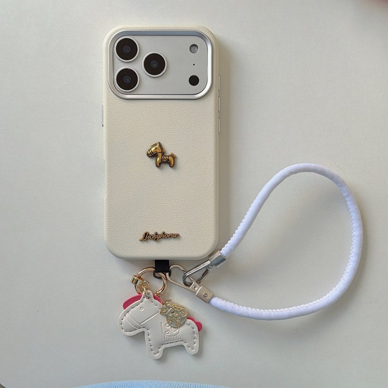 iPhone 14 Pro Protective for iPhone 14 14 Plus 14 Pro 14 Pro Max with Lanyard and Anti Slip Grip in White - Image 1