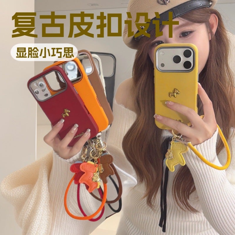 iPhone 14 Pro Protective for iPhone 14 14 Plus 14 Pro 14 Pro Max with Lanyard and Anti Slip Grip in White - Image 2