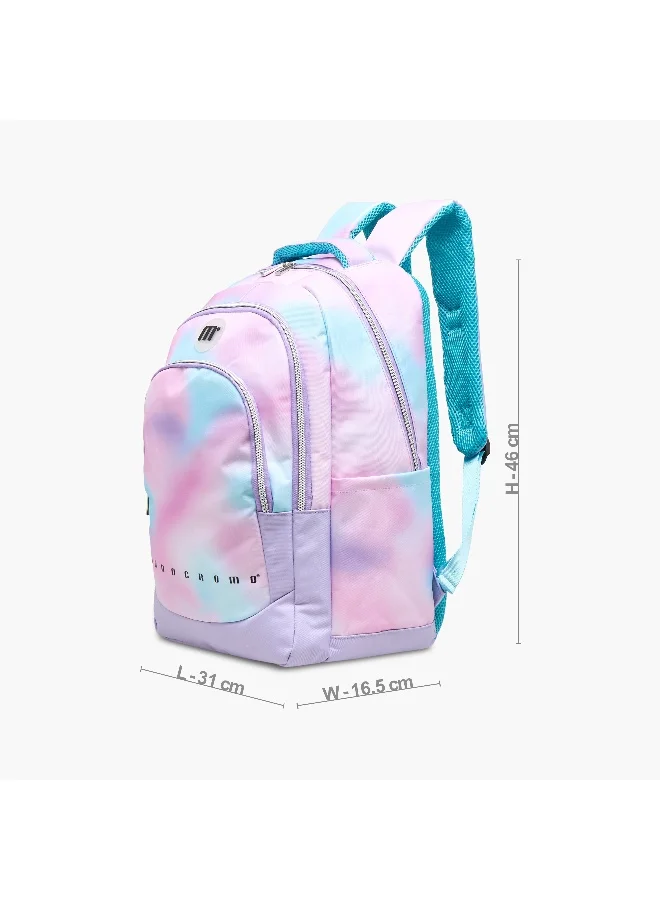 Monocromo Backpack-Chrome-24L-3Cmprt-Sustainable (Rpet ) Purple \ 31X16.5X46