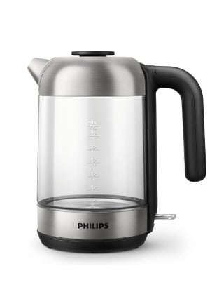غلاية كهربائية 1.7 L 2200 W HD9339/81, HD9339/80 شفاف/فضي/أسود - view 2