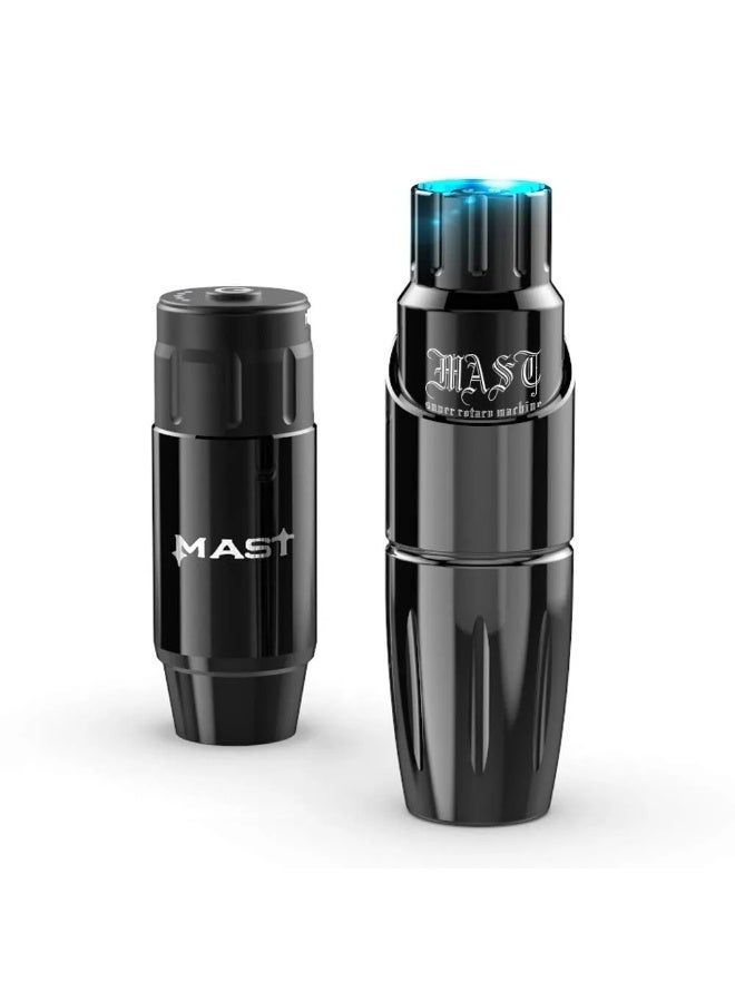 IOLITE Mast Tour Wireless Tattoo Machine with Battery | Professional Cordless Rotary Tattoo Pen Gun with Adjustable Voltage, Powerful Motor, Long Battery Life & Cartridge Needle Compatibility - Image 2