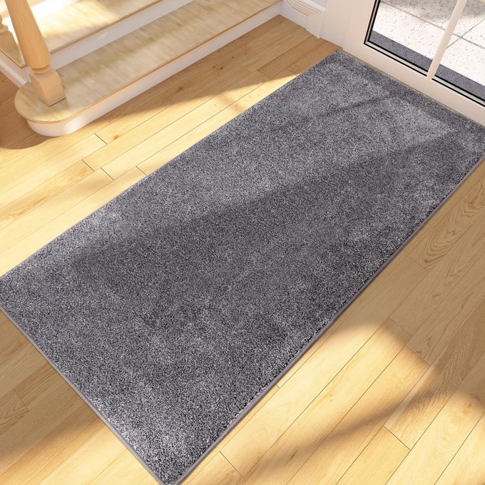 DIRTY TRAP DOOR MAT 60 X 150 CM NON SLIP MACHINE WASHABLE ENTRANCE RUG INSIDE FLOOR RUNNER FOR DOG DOOR AND HALLWAY