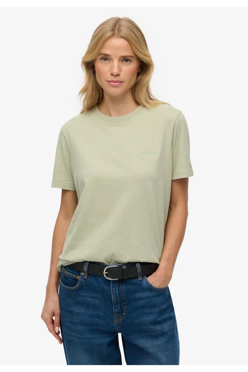 سوبر دراي Essential Logo Embroidered T-Shirt