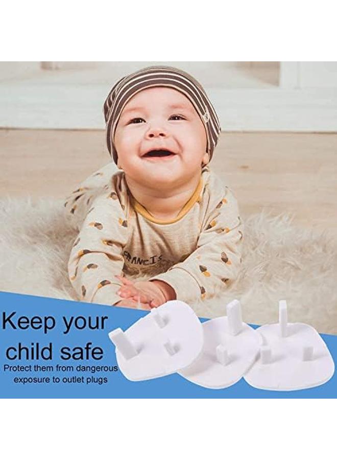 SKY-TOUCH 12Pcs Per Pack Baby Proofing Plug Covers White Outlet Covers Safety Covers Electrical Protectors For Your Child And Babies At Home - Image 4