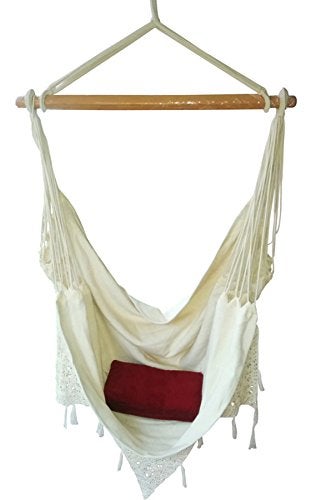 HANGIT Hangit Cotton Hammock Chair White 