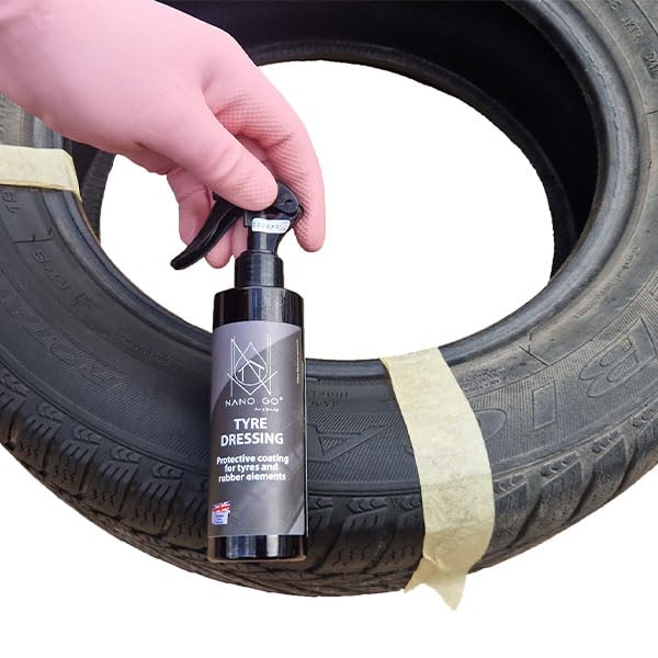 Generic NANO GO Tyre Dressing, Matt Finish, Back to Black, Nanosilica Compounds 200ml. - Image 2