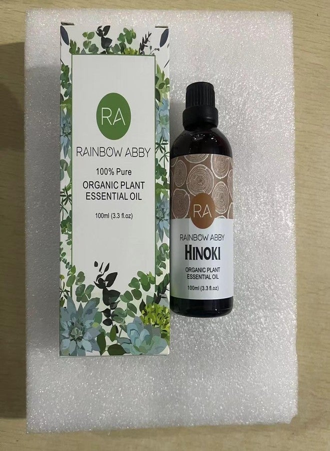 Rainbow Abby Hinoki Essential Oil (100ML), 100% Pure Natural Organic Aroma Hinoki Oil for Diffuser, Massage, Skin Care, Yoga - Image 2