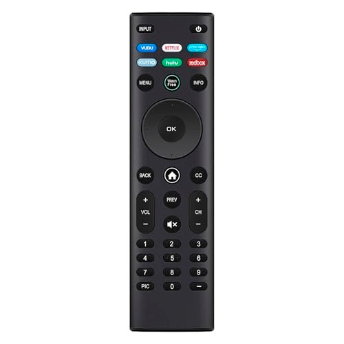 AULCMEET XRT140 Replaced Remote Control Compatible with Vizio TV V555-H1 V655-H9 V655-H19 V705-H3 V705-H13 V435-H1 P65Q9-H1 P75Q9-H1 P65QX-H1 P75QX-H1 P85QX-H1 OLED55-H1 OLED65-H1 V755-H4 V705-H13 - Image 1