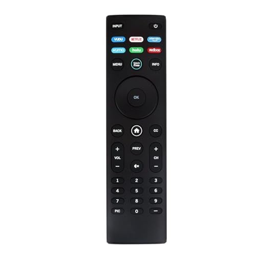 AULCMEET XRT140 Replaced Remote Control Compatible with Vizio TV V555-H1 V655-H9 V655-H19 V705-H3 V705-H13 V435-H1 P65Q9-H1 P75Q9-H1 P65QX-H1 P75QX-H1 P85QX-H1 OLED55-H1 OLED65-H1 V755-H4 V705-H13 - Image 2