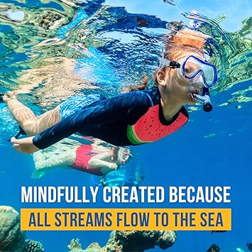 STREAM 2 SEA Non Toxic Shampoo and Conditioner Body Wash 3 in 1 for Swim Reef Safe Swimmers Shampoo for Men Women or Kids All Natural Organic Shampoo and Conditioner Set with Biodegradable Soap 260 ml - Image 5