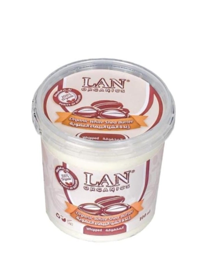 Zainat Al Malamh Organic White Shea Butter 100ml 