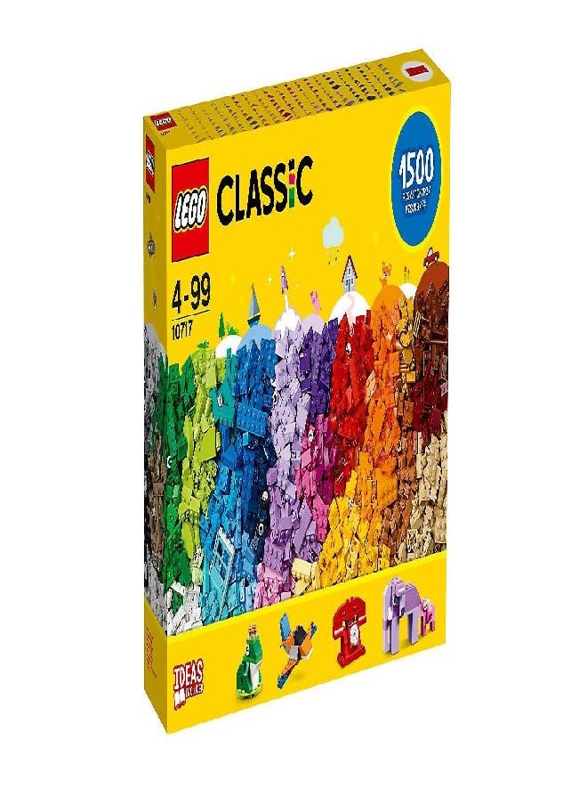 LEGO - LEGO Classic Bricks Set - 10717 | 1500 Pieces | for Ages 4-99 | Plastic | 3 Levels of Building Complexity | Handy Brick Separator - Image 1