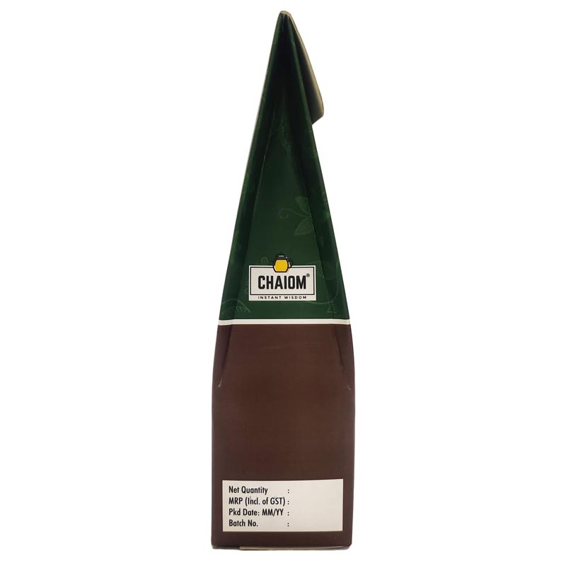 Chaiom - Tulsi Black Tea CTC Tea 100g | Holy Basil Herbal loose tea - Image 3