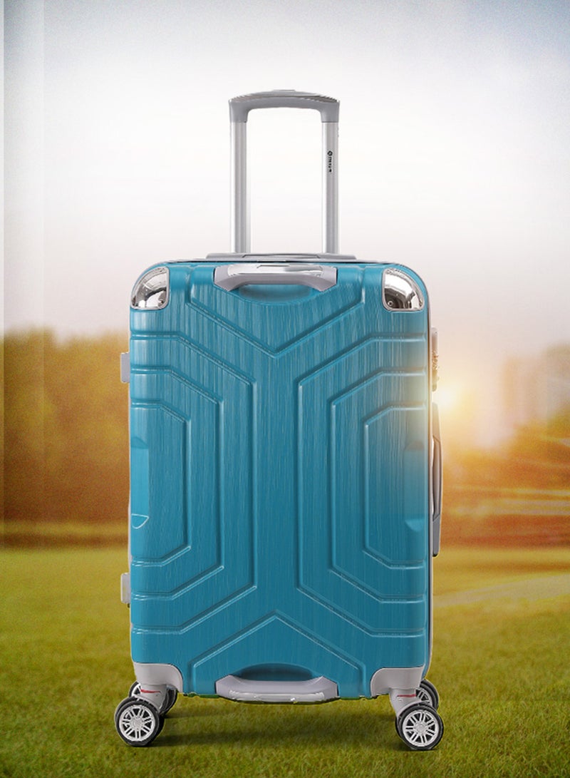 STARLIFE 3 Piece ABS Hard side Trolley Luggage Set Spinner Wheels with Number Lock 20/24/30 Inch - Image 2