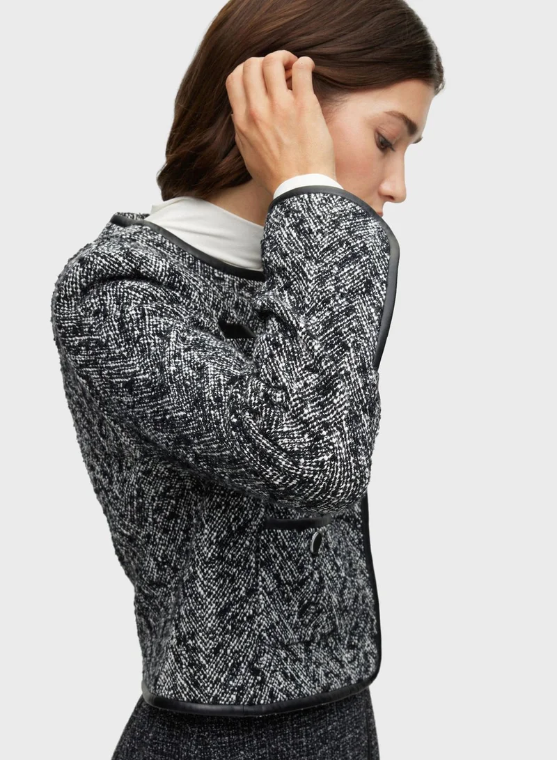 BOSS Printed Pocket Detail Jacket