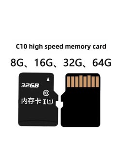 Generic High-speed Digital Memory Card C10 Mobile Phone 32g Memory Card TF64g Monitoring Recorder Card 16G-Color:Black-Capacity:512GB  - Image 3