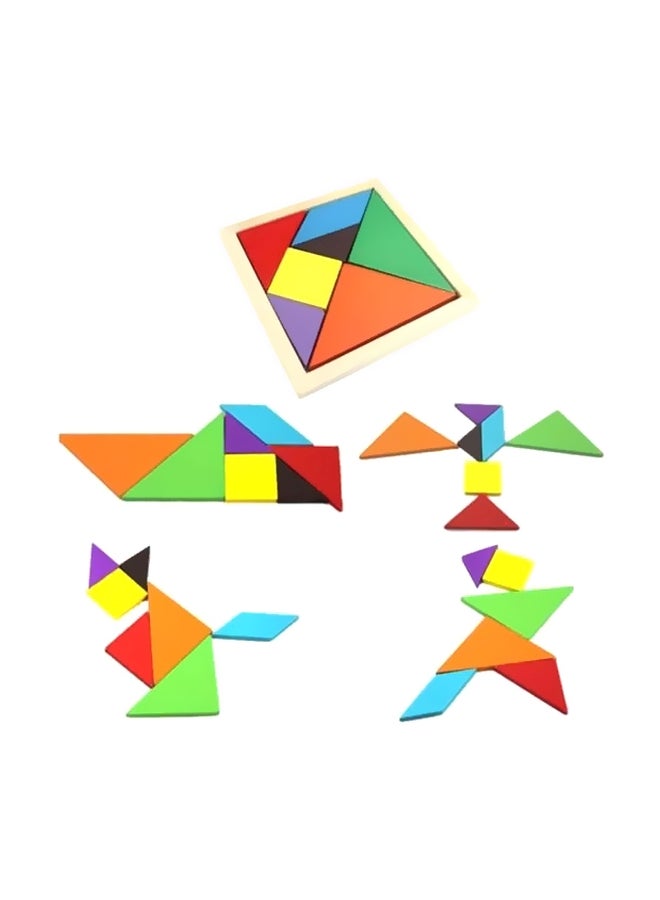 8-Piece Tangram Montessori Puzzle Set