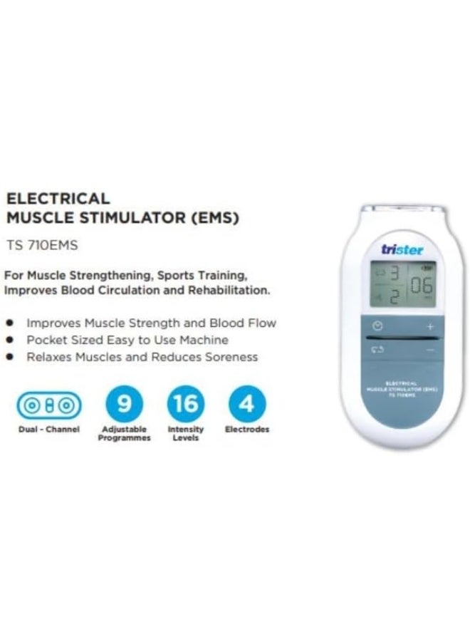trister Ems Electrical Muscle Stimulator Ts 710Ems: 08568  - Image 2