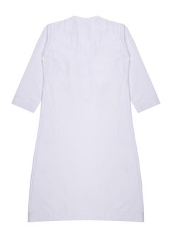 U.S. ELK Boy’s Emirati Kandura | Stitched Traditional Kids Arabic Thobe, Dishdasha, Kaftan for Boys | Long Sleeve Islamic Arab Dress with Side Pocket  - Image 4