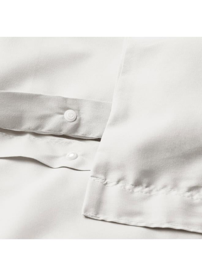 erorex Duvet cover and pillowcase, white, 150x200/50x80 cm - Image 5