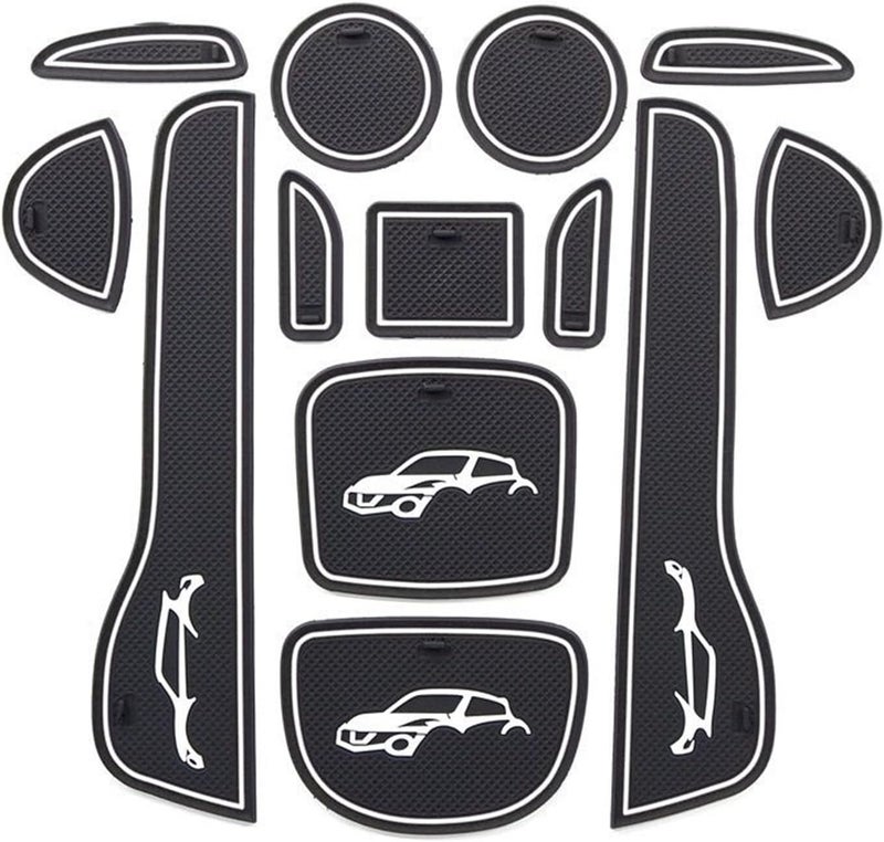 DEMULAX Anti Slip Cup Mat for Nissan Juke 2013-2016 - Image 1