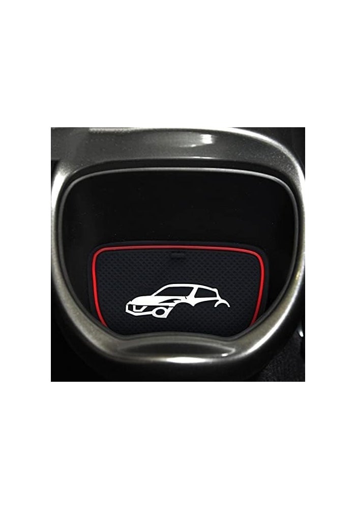 DEMULAX Anti Slip Cup Mat for Nissan Juke 2013-2016 - Image 3