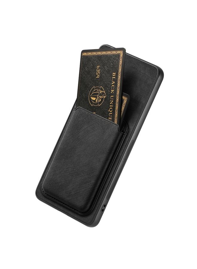 S-TOP Case For OPPO A9 2020 / A5 2020 Retro Leather Card Bag Magnetic Phone Case - Image 4