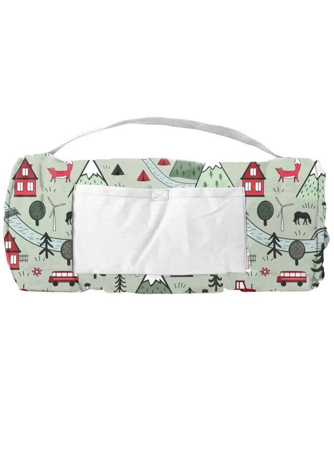 Mamas Gift Sleeping Bag, White/Red - Image 3
