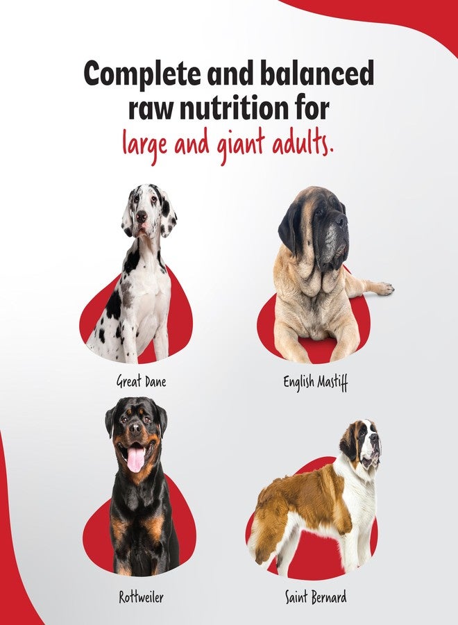 RIGHT4PAWS Dry Dog Food - Ultimate Diet - Large & Giant Breed Diet for Adult with High Nutrition 85.7% Animal Source, Omega 3 & Omega 6 | Low Risk of Obesity| Reduced stools, 2kg - Image 2