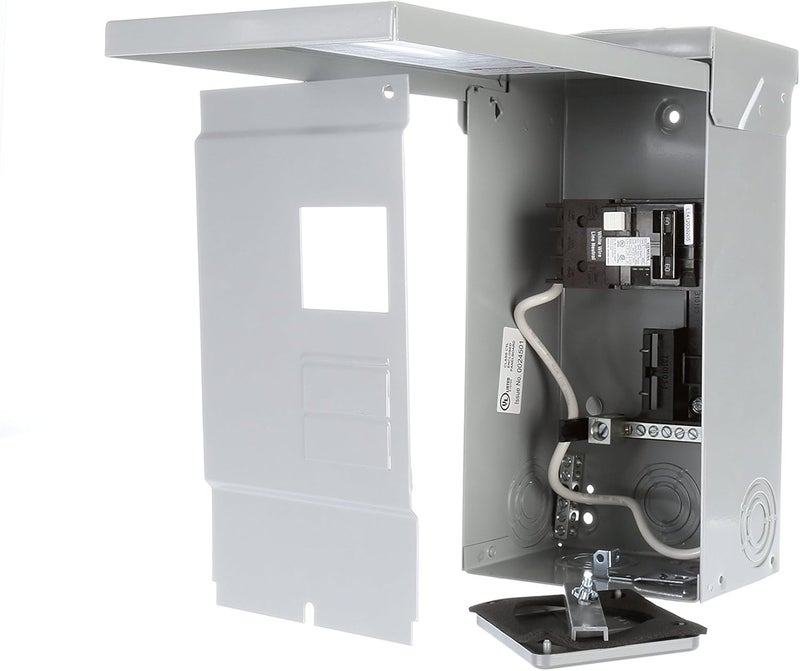 Siemens W0408L1125SPA60 125 Amp 4Space 8Circuit Main Lug Outdoor Spa Panel with 60 Amp GFCI Breaker - Image 1